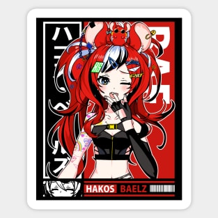 Hakos Baelz Bae Wink Sticker